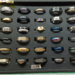 Anillos inoxidables